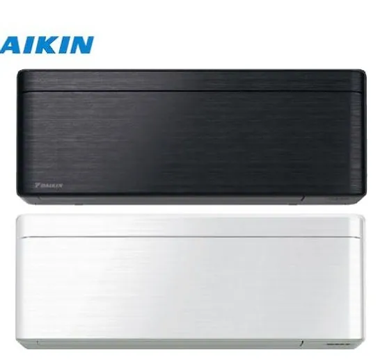 Daikin Stylish wall-mounted air-conditioner in black and white